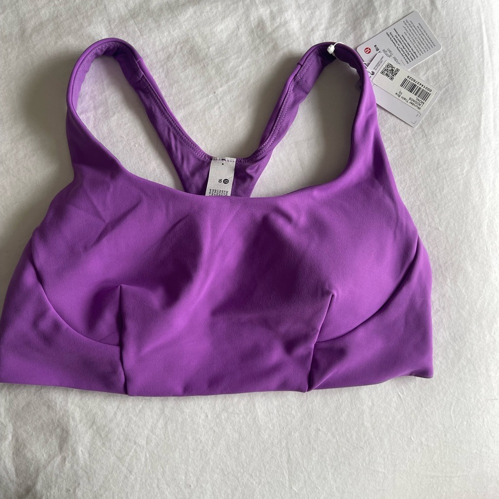 NWT Lululemon Wunder Train Bra Medium Support C/D Cup Size 10